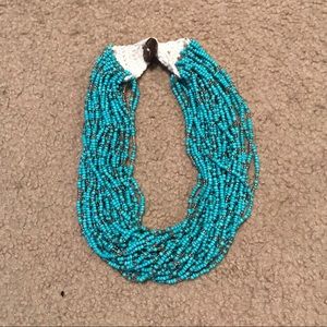 Turquoise Beaded Necklace